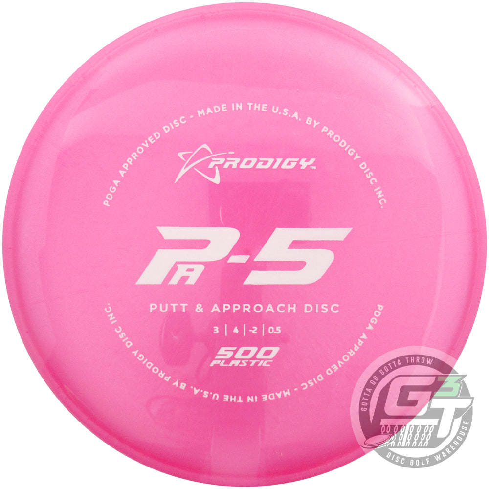 Prodigy 500 Series PA-5 Putter Golf Disc - Gotta Go Gotta Throw