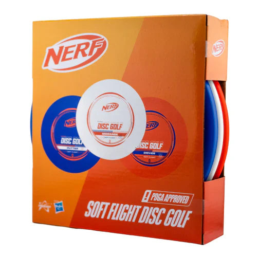 Prodigy NERF Soft Flight 3-Disc Beginner Disc Golf Set