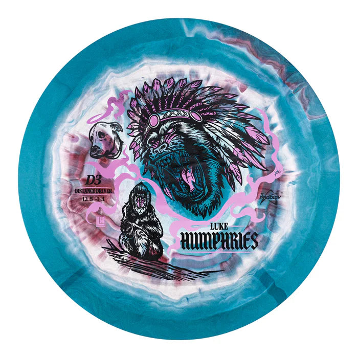 Prodigy Limited Edition 2026 Signature Series Luke Humphries 500 Spectrum D3 Distance Driver Golf Disc