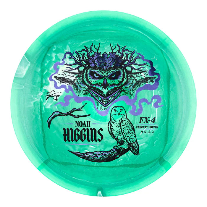 Prodigy Limited Edition 2026 Signature Series Noah Higgins 500 Spectrum FX4 Fairway Driver Golf Disc