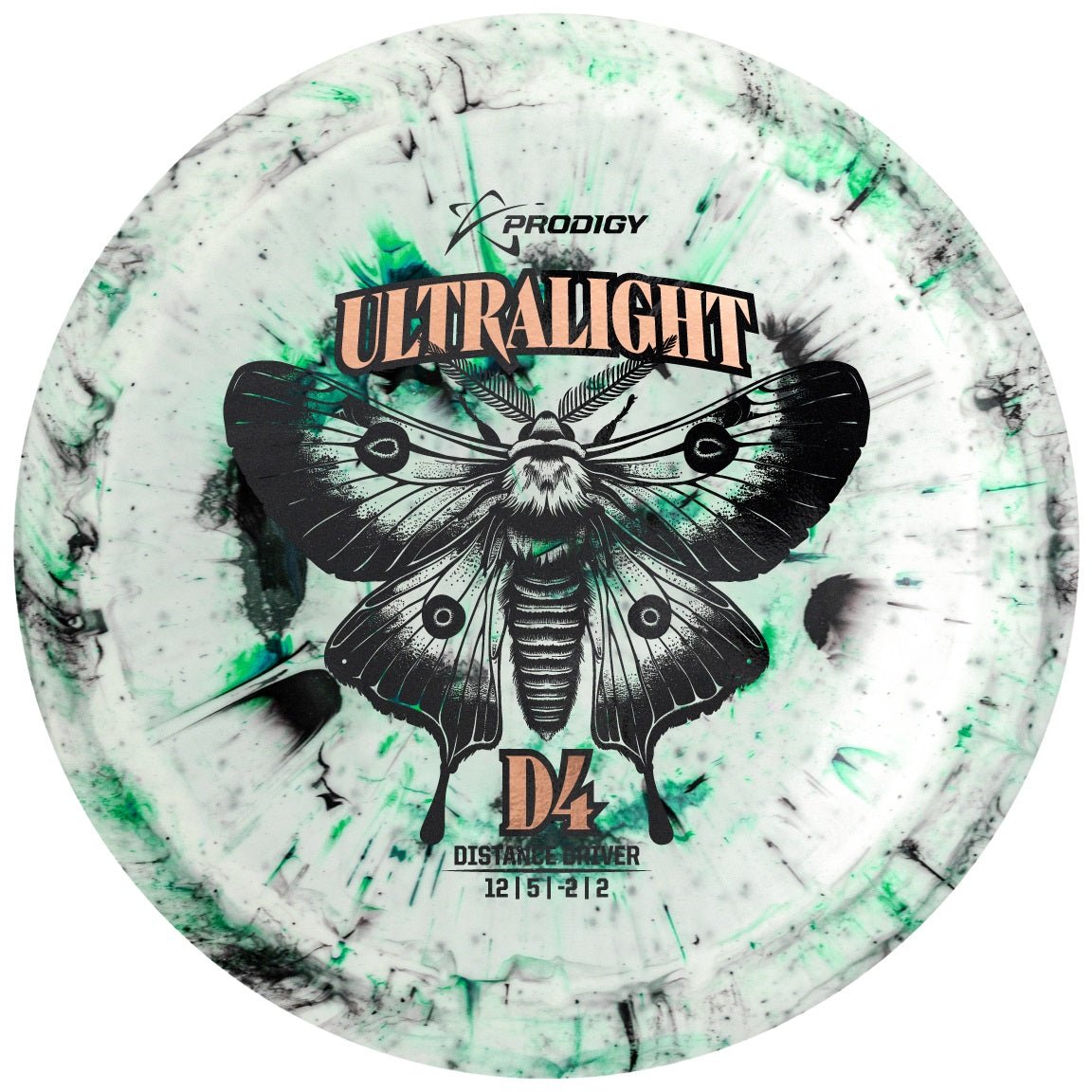Prodigy Limited Edition Nocturnal Stamp 300 Fractal D4 Distance Driver Golf Disc