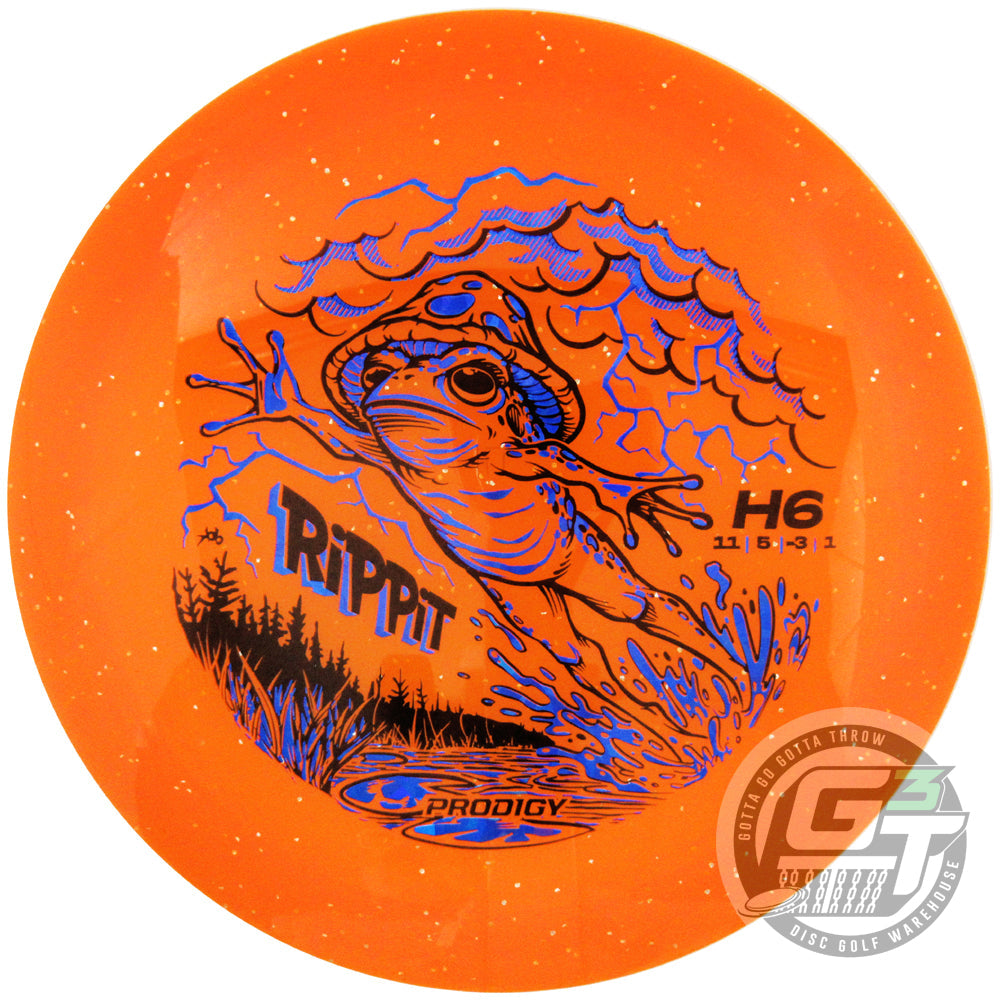 Prodigy Limited Edition Rippit Reborn Stamp Glimmer 750 Series H6 Hybrid Fairway Driver Golf Disc