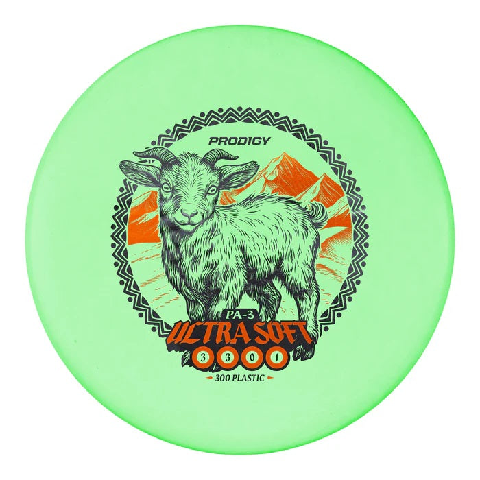 Prodigy Special Edition Goat Stamp 300 Ultra Soft PA3 Putter Golf Disc