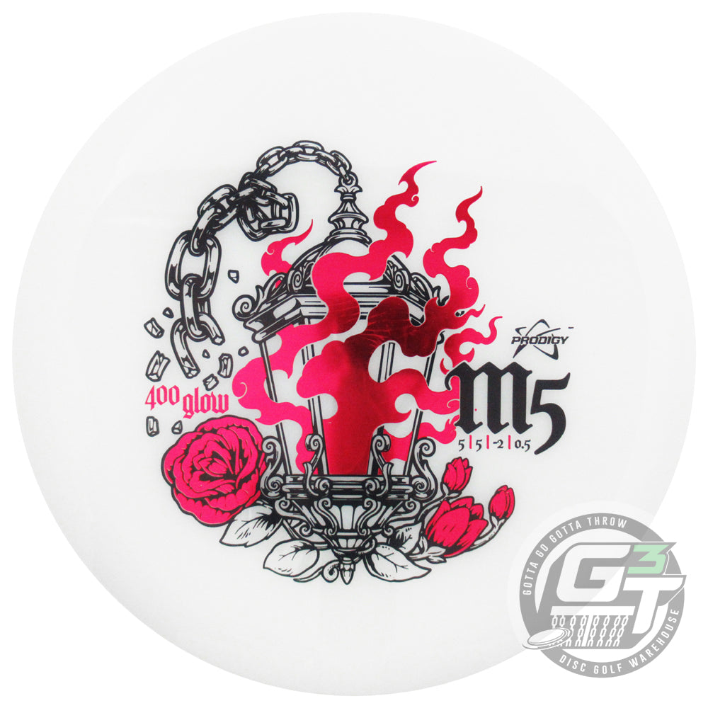 Prodigy Limited Edition Torchlight Stamp 400 Glow Series M5 Midrange Golf Disc