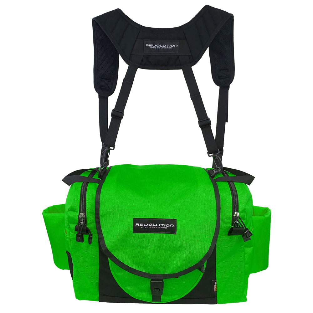 Revolution Carolina Team V3 Disc Golf Bag - Lime Green
