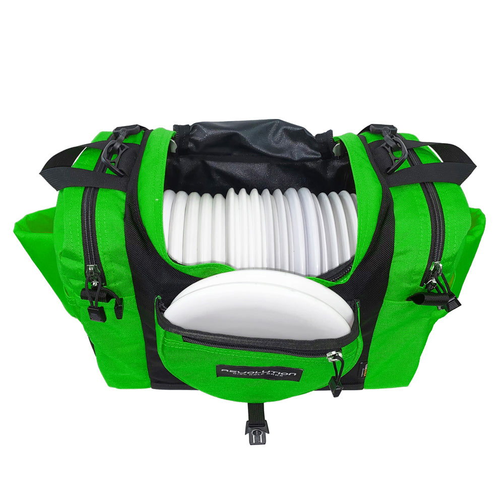 Revolution Carolina Team V3 Disc Golf Bag - Lime Green