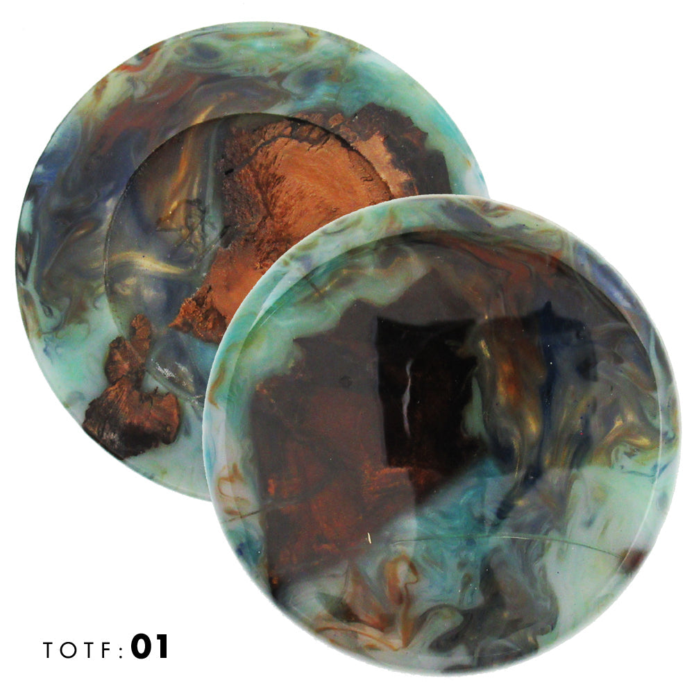 Treasures of the Forest Wood & Resin Mini Marker Disc