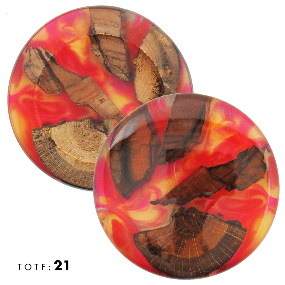 Treasures of the Forest Wood & Resin Mini Marker Disc