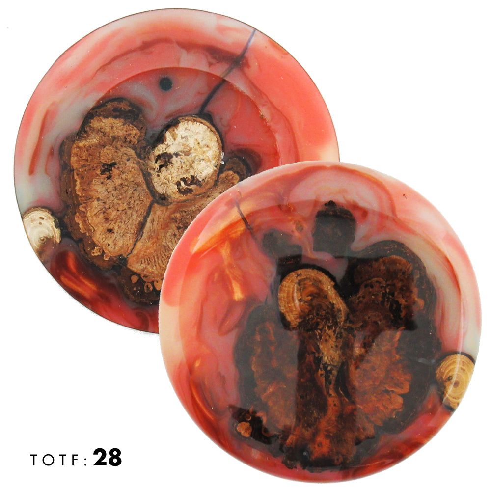 Treasures of the Forest Wood & Resin Mini Marker Disc