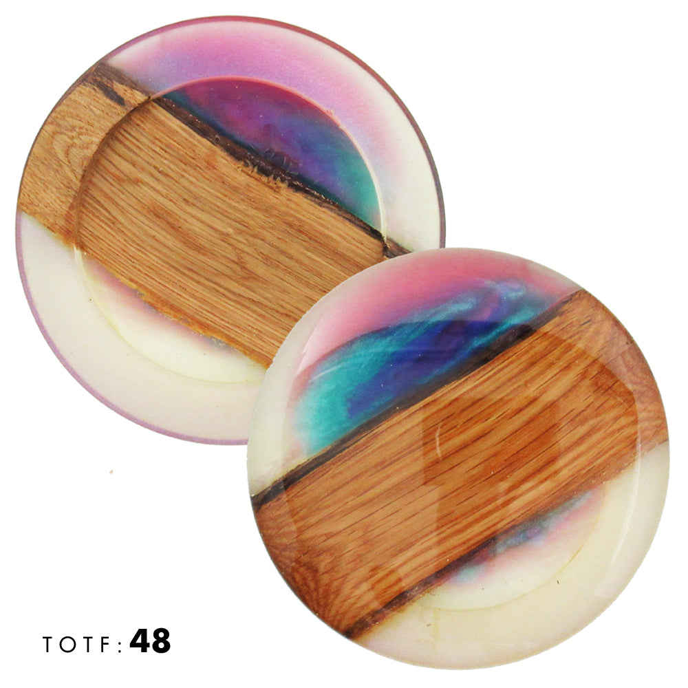 Treasures of the Forest Wood & Resin Mini Marker Disc