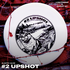Lightning Loonar Glow #2 Upshot Putter Golf Disc