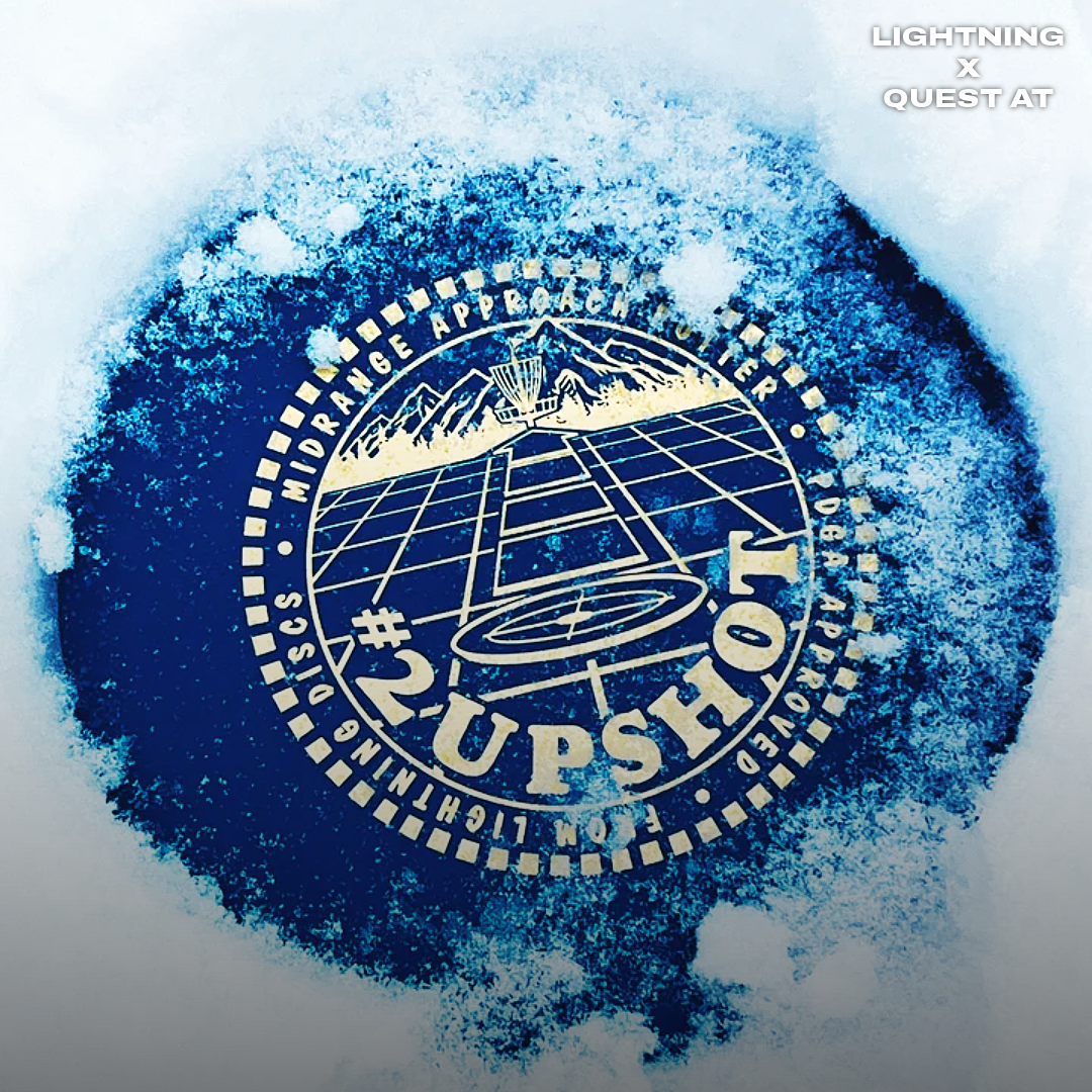 Lightning Sure Grip #2 Upshot Putter Golf Disc