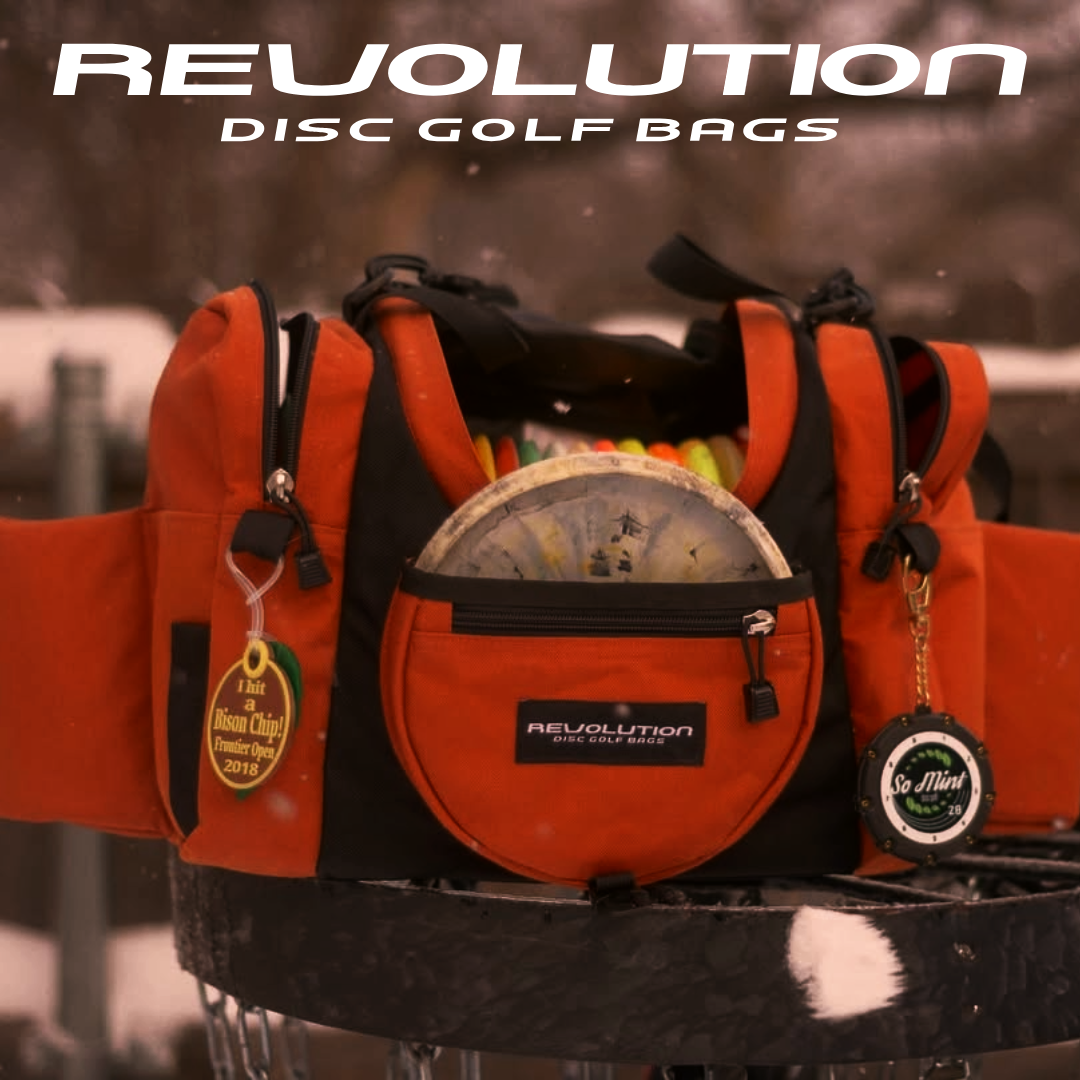 Revolution - Disc Golf Bag -Carolina Team Bag - Community Gallery - Rust Color