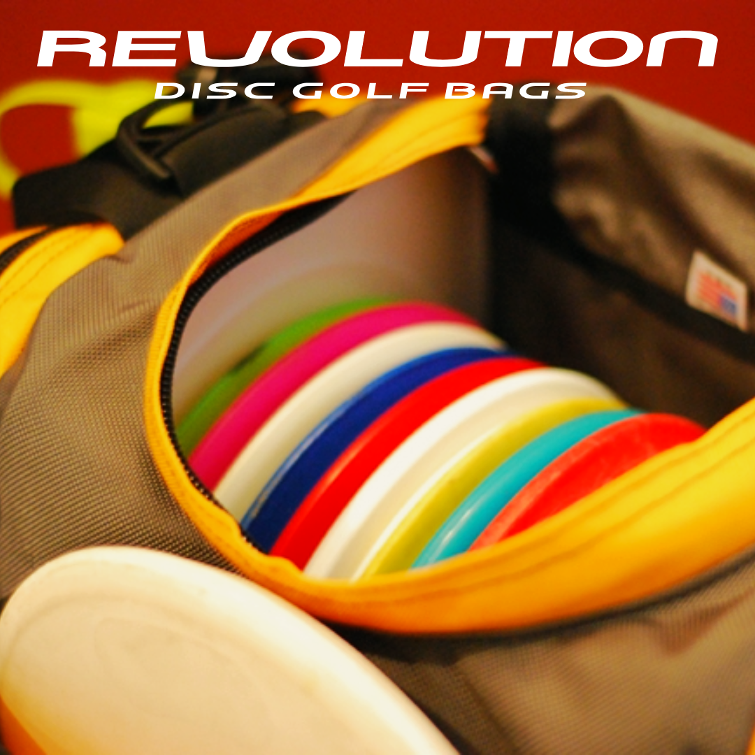 Revolution disc golf bags - carolina team bags new V3 colorways