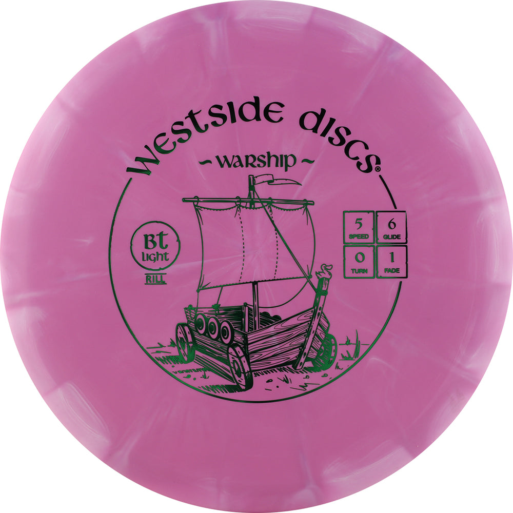 Westside BT Light Rill Warship Midrange Golf Disc