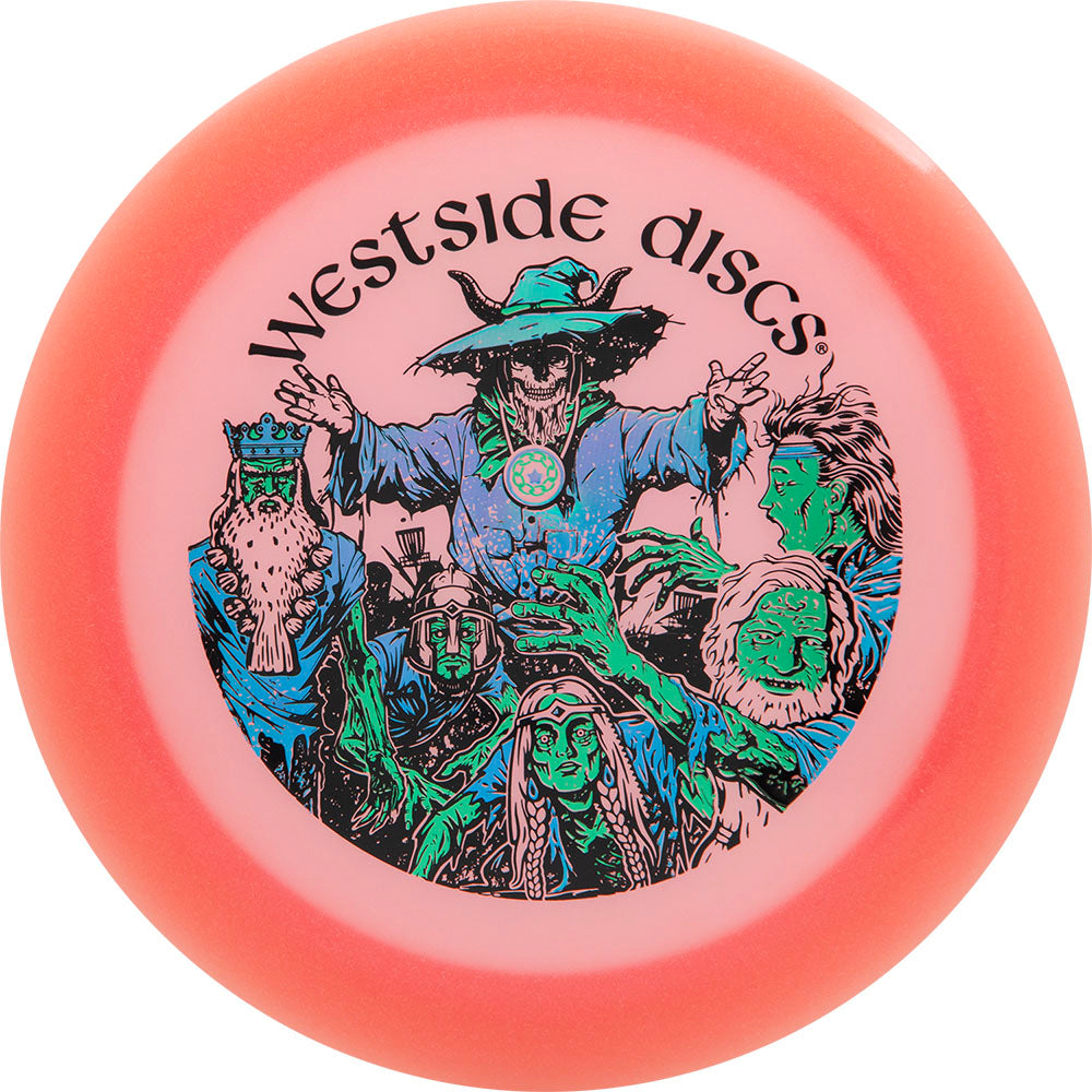 Westside Limited Edition 2025 Halloween Moonshine Glow VIP AIR King Distance Driver Golf Disc