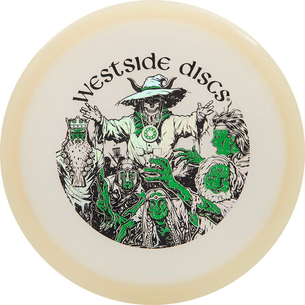 Westside Limited Edition 2025 Halloween Moonshine Glow VIP Pine Midrange Golf Disc