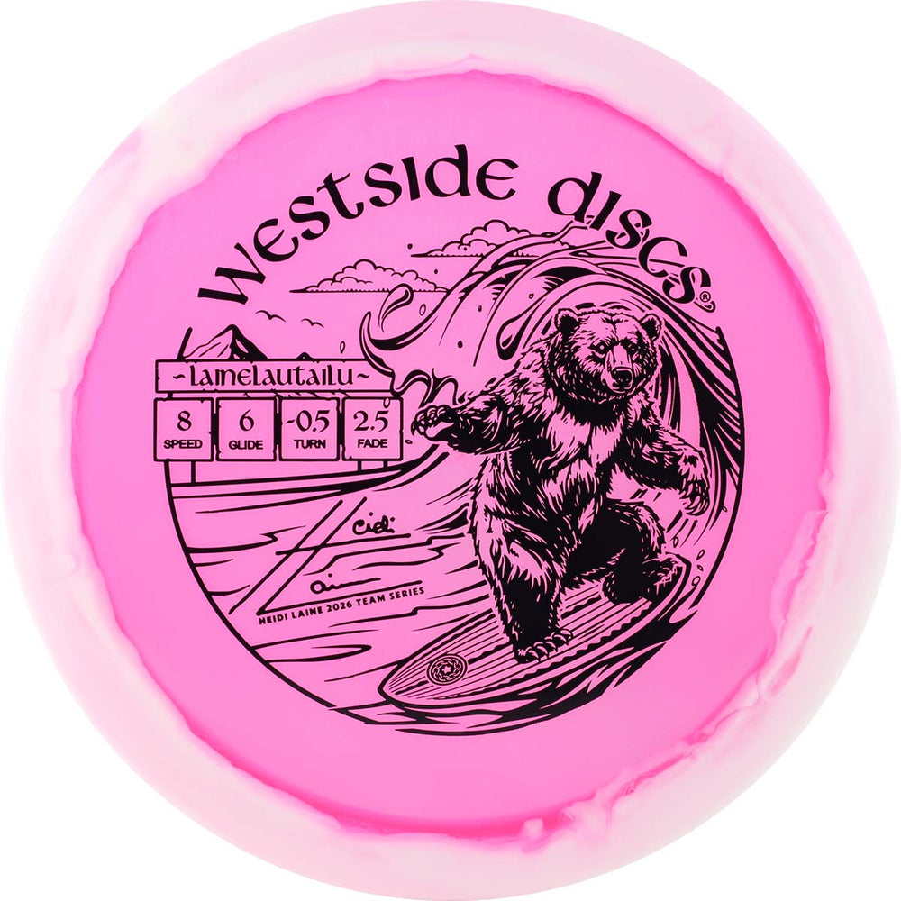 Westside Limited Edition 2026 Team Series Heidi Laine VIP-X Orbit Bear Fairway Driver Golf Disc