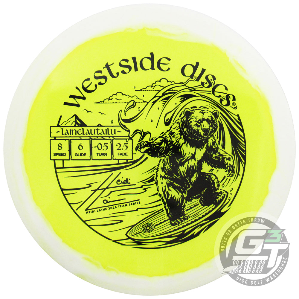 Westside Limited Edition 2026 Team Series Heidi Laine VIP-X Orbit Bear Fairway Driver Golf Disc