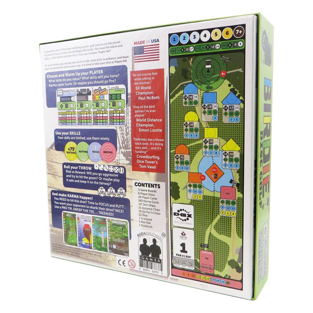 Boda Brothers Games Accessory Boda Brothers Games Birdie Disc Golf Tabletop Board Game - Base Set