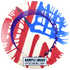 DGA Golf Disc DGA Tie-Dye Proline Tsunami Fairway Driver Golf Disc