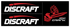 Discraft Accessory Discraft Crank Design Tri-Panel Sticker Sheet