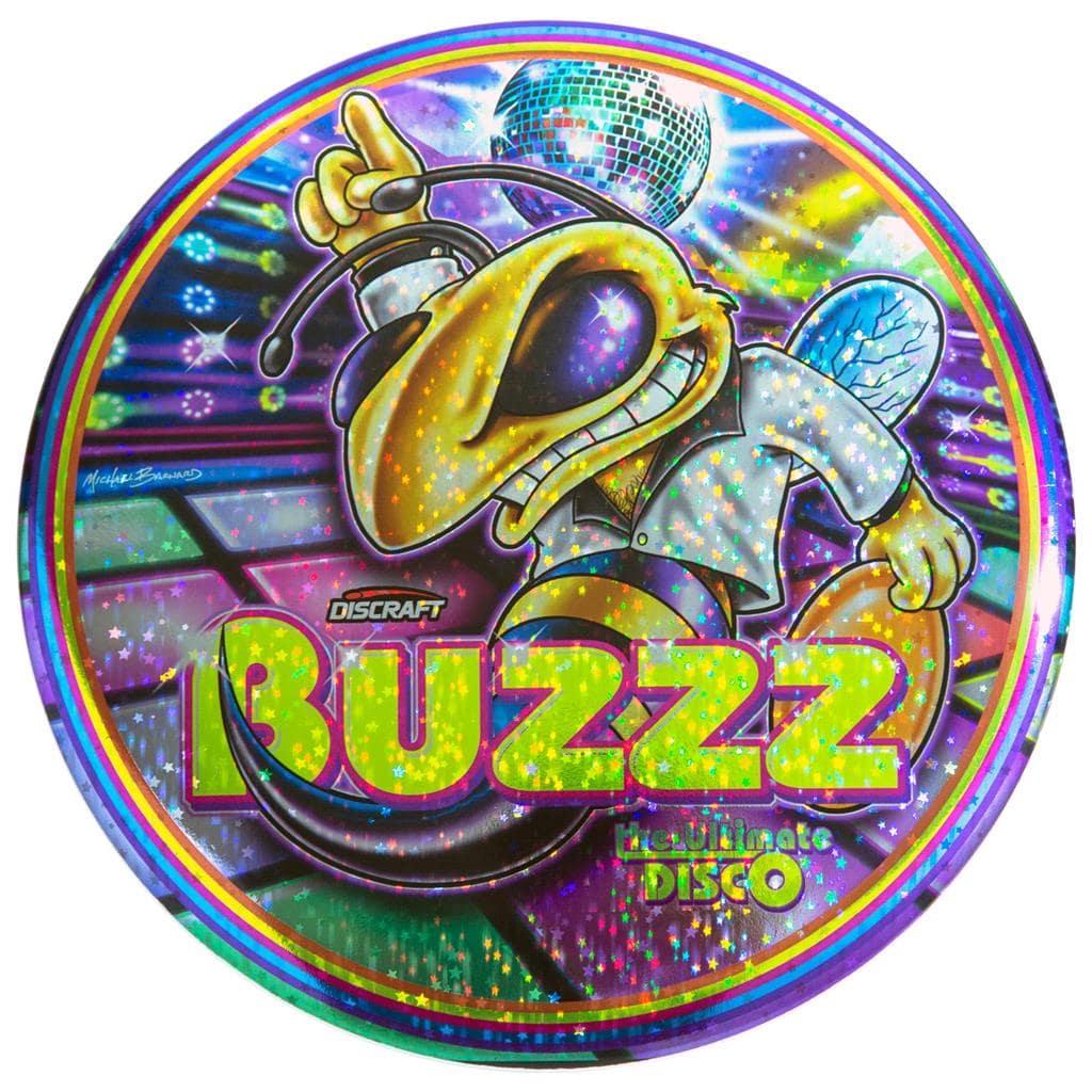 Discraft Golf Disc Star Prism / 177-180g Discraft Full Foil Disco SuperColor ESP Buzzz Midrange Golf Disc