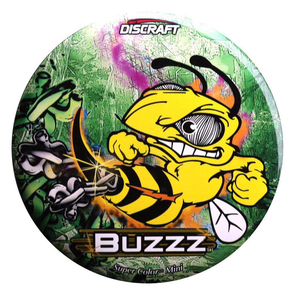 Discraft Mini Green Discraft Mini SuperColor ESP Buzzzz Mini Golf Disc