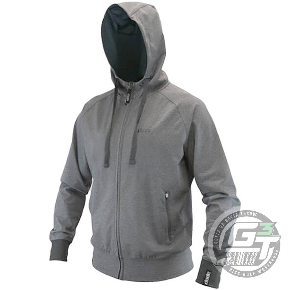 DUDE Inspire Tech Hoodie Fleece Disc Golf Jacket - Gotta Go Gotta Throw