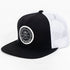 Dynamic Discs Foundation Leather Patch Snapback Mesh Disc Golf Hat - Gotta Go Gotta Throw
