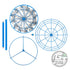 Dynamic Discs Basket Dynamic Discs Recruit Lite 24-Chain Disc Golf Basket