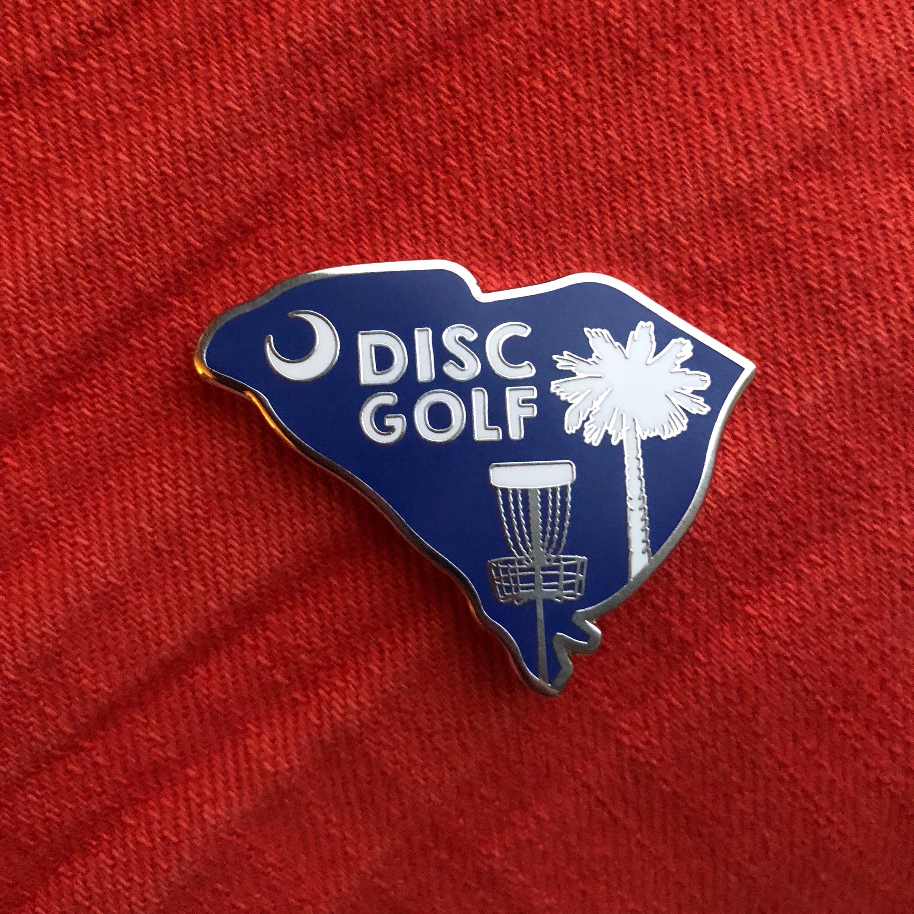 South Carolina Disc Golf Pin - Gotta Go Gotta Throw