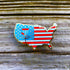 USA Disc Golf Pin - Gotta Go Gotta Throw