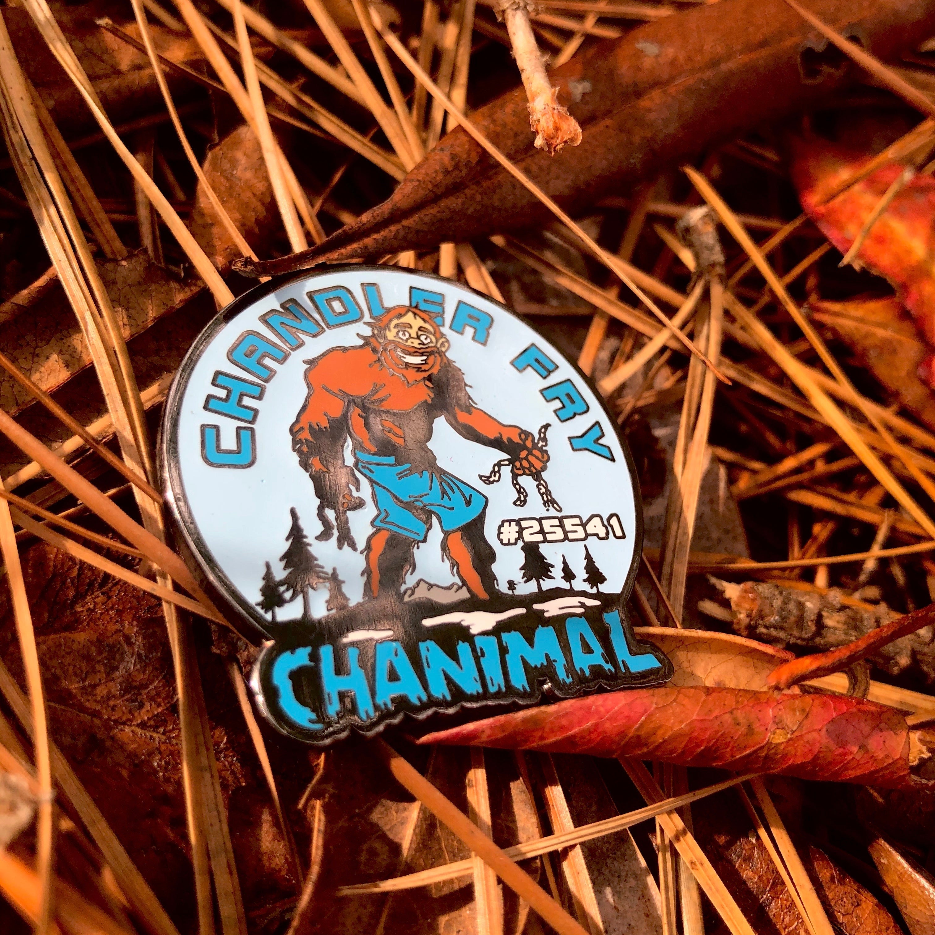 Chandler Fry Disc Golf Pin - Series 1 - Gotta Go Gotta Throw