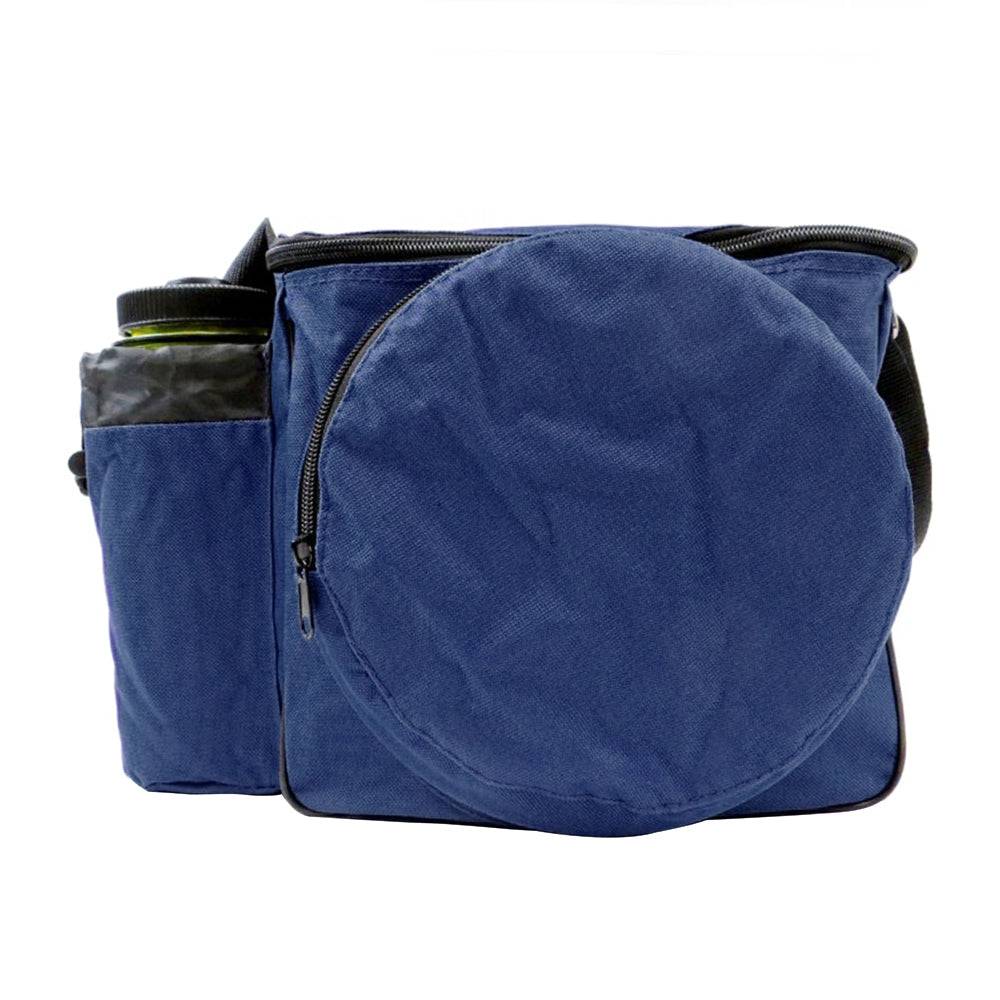Lightning Golf Discs Bag Blank (No Logo) / Navy Blue Lightning Small Disc Golf Bag