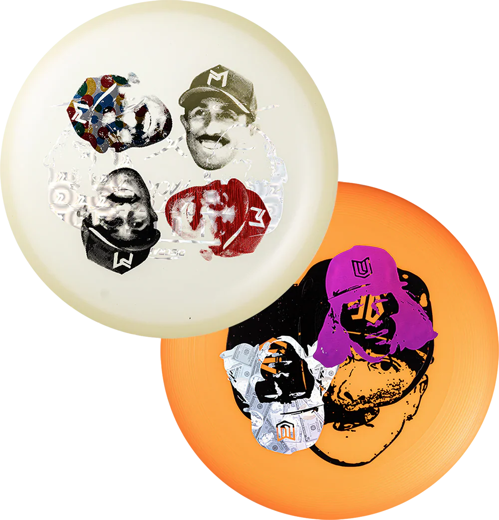 Discraft Misprint Luna / UltraLuna Putter Golf Disc 2-Disc Test Flight Battle Pack