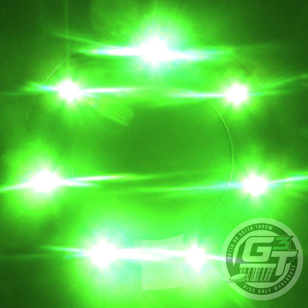 MVP Disc Sports Accessory Green MVP Disc Sports Black Hole Event Horizon LED Disc Golf Basket Light