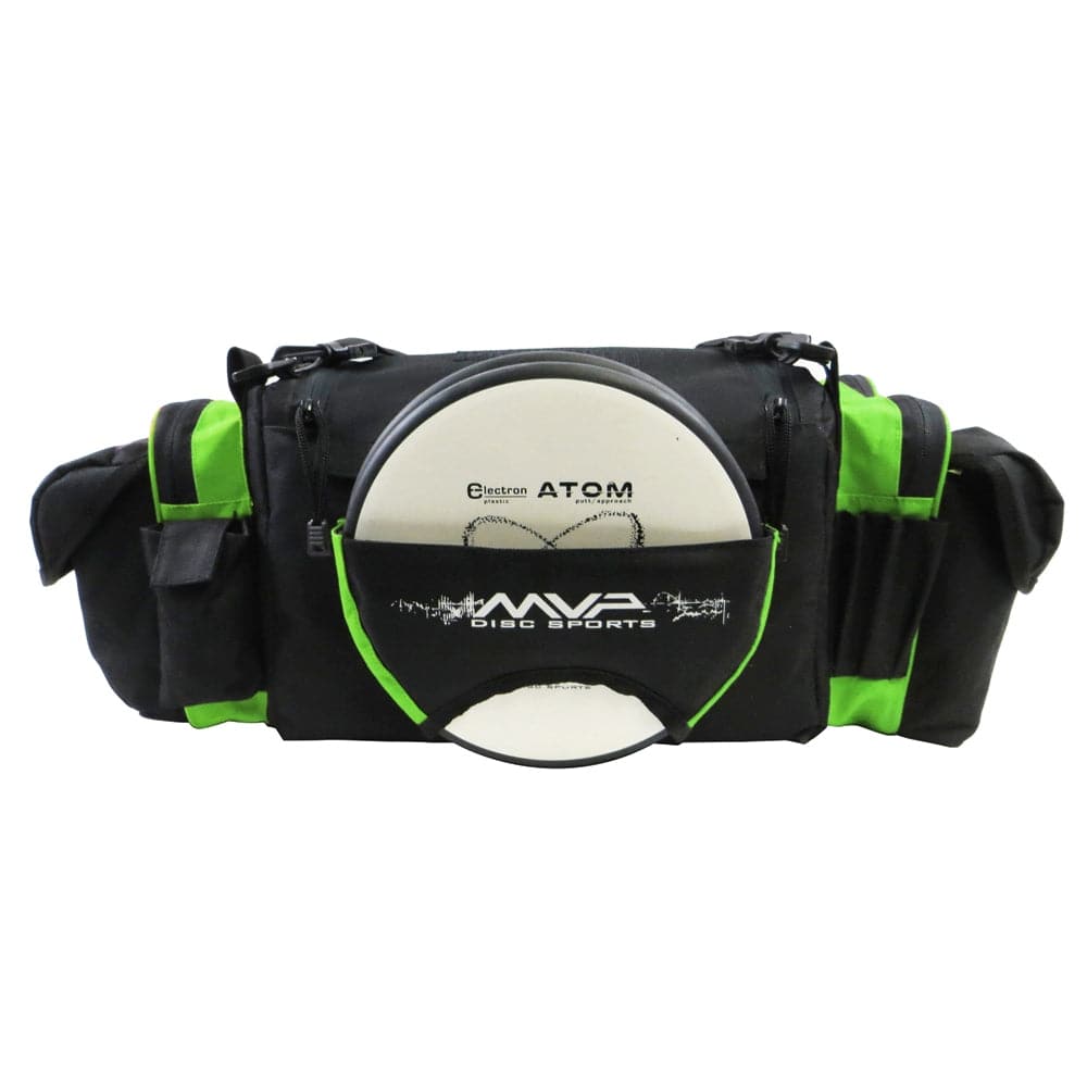 MVP Disc Sports Bag Lime Green MVP Nucleus Tournament Disc Golf Bag
