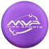 MVP Disc Sports Mini Purple MVP Disc Sports Orbit Logo 7cm Metal Putter Mini Marker Disc