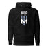 Wind Chill Black Stacked Logo Hooded Sweatshirt