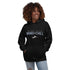 Wind Chill Black Wordmark Layout Hooded Sweatshirt