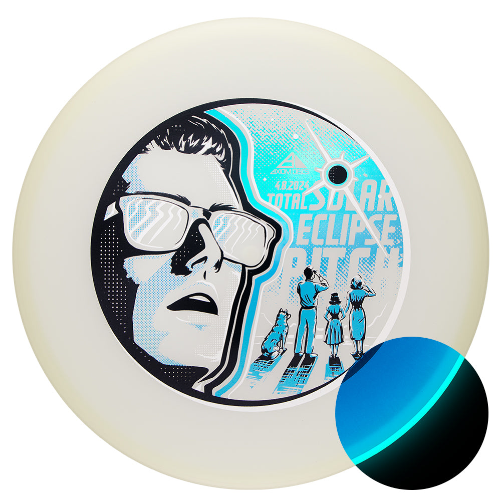 Axiom Commemorative Edition Total Eclipse Glow Proton Glitch Putter Golf Disc