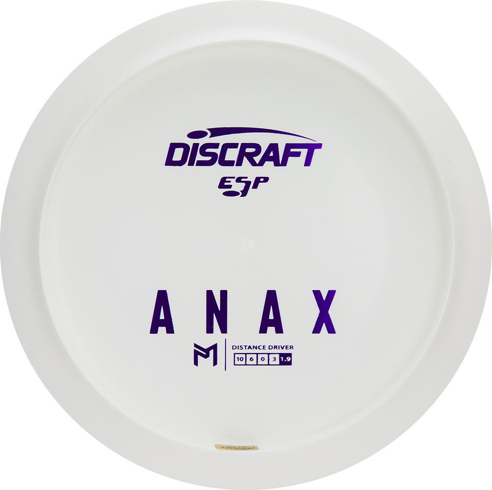 Discraft Dye Pack Bottom Stamp Paul McBeth ESP Anax Distance Driver Golf Disc