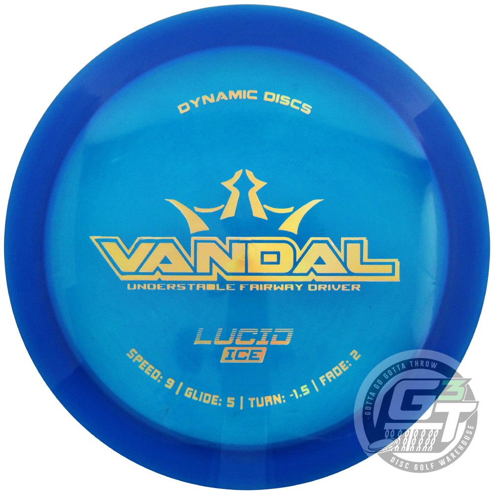 Dynamic Discs Lucid Ice Vandal Fairway Driver Golf Disc