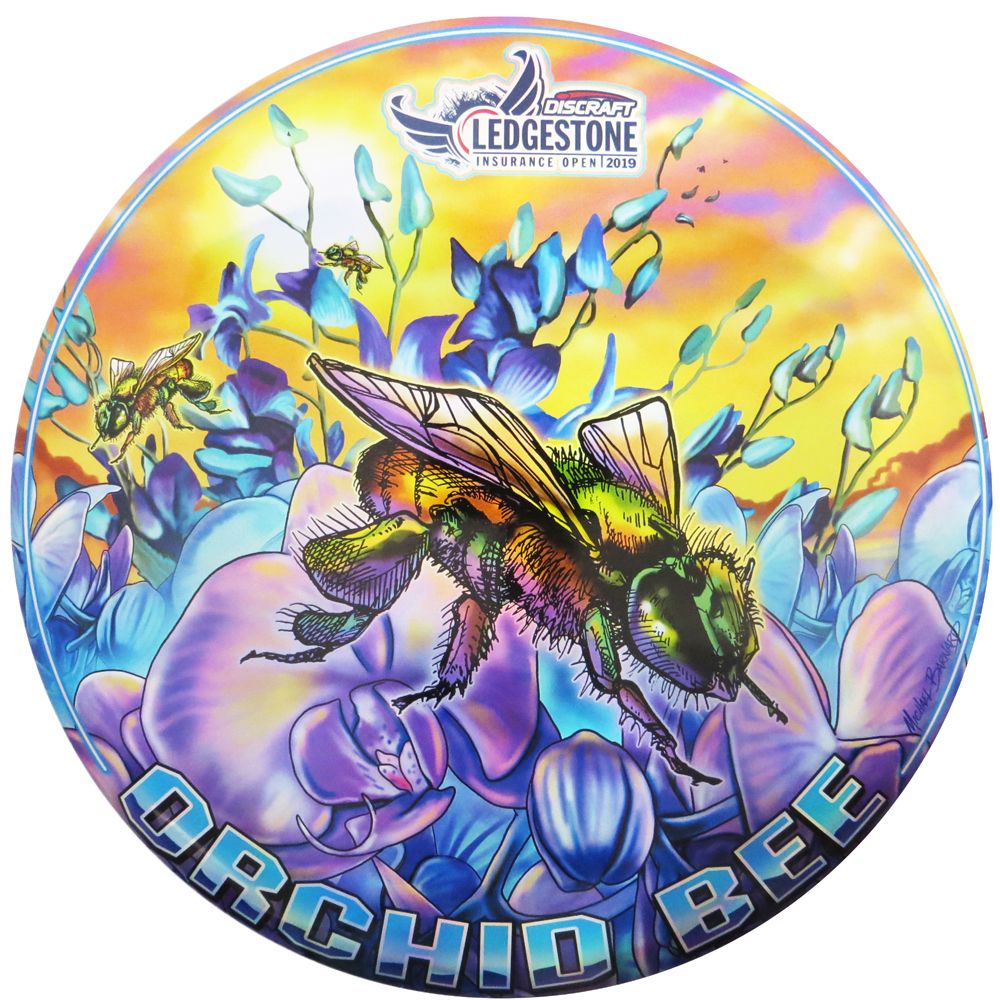 Discraft Limited Edition 2019 Ledgestone Open Full Foil SuperColor ESP Buzzz Midrange Golf Disc