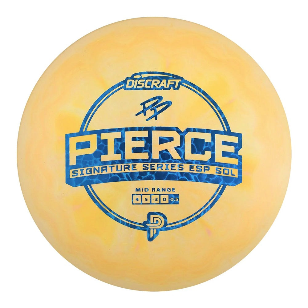 Discraft Limited Edition 2023 Signature Series Paige Pierce Swirl ESP Sol Midrange Golf Disc