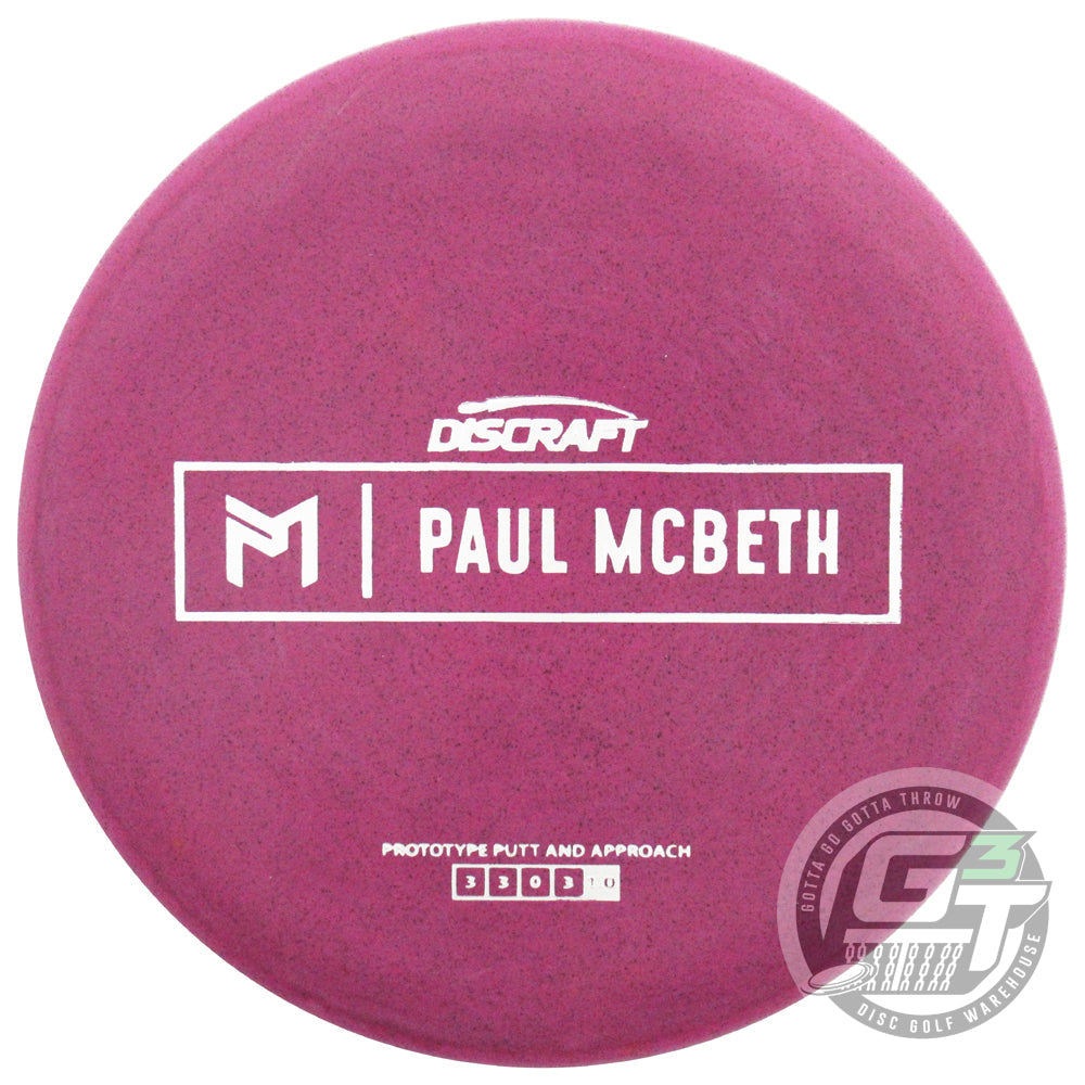 Discraft Limited Edition Prototype Mini Paul McBeth Jawbreaker Luna Mini Golf Disc
