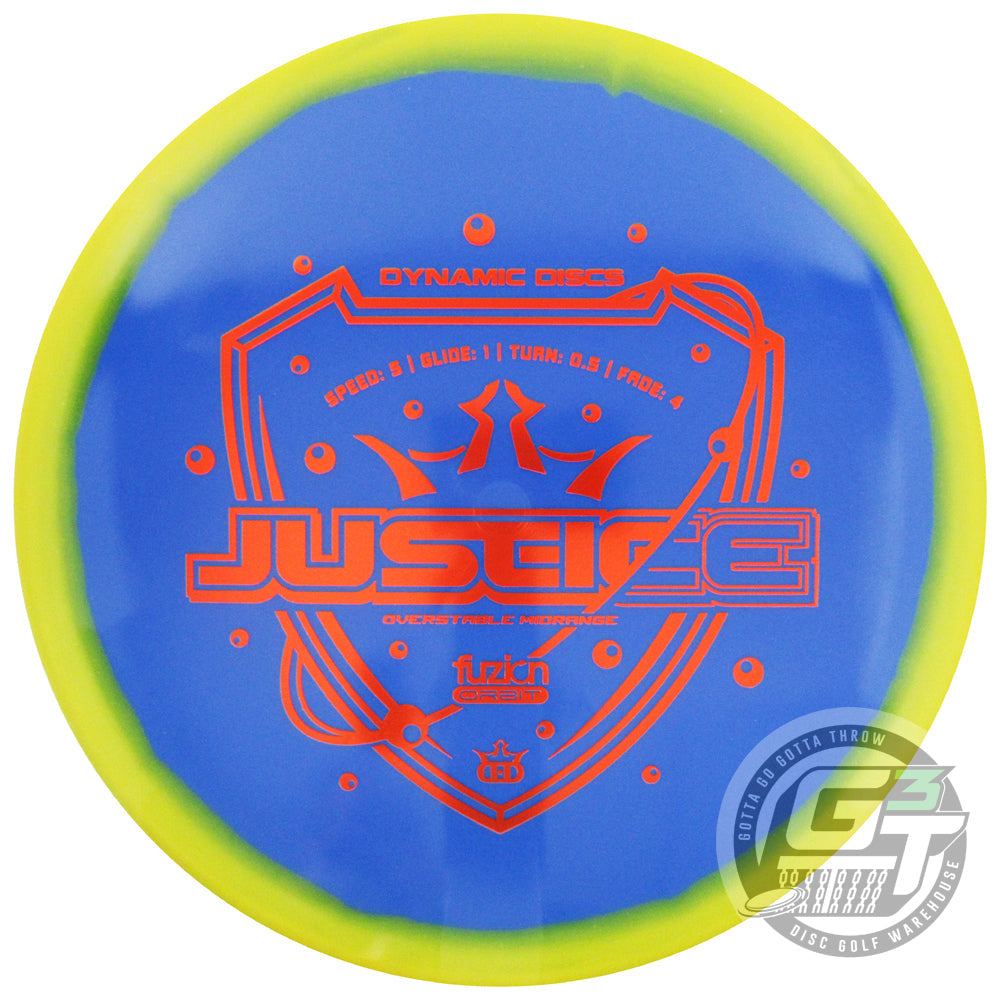 Dynamic Discs Fuzion Orbit Justice Midrange Golf Disc