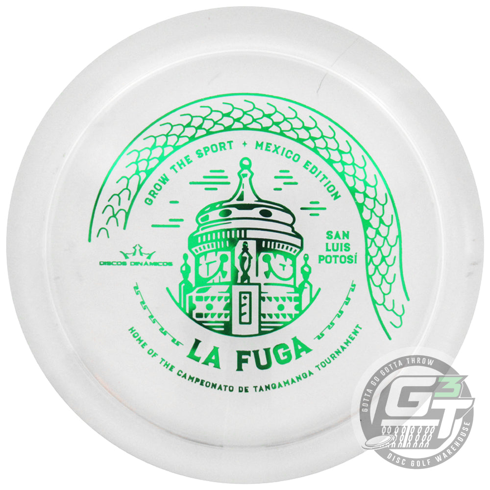 Dynamic Discs Limited Edition Grow the Sport Mexico Edition La Fuga Stamp Lucid Ice Escape Fairway Driver Golf Disc