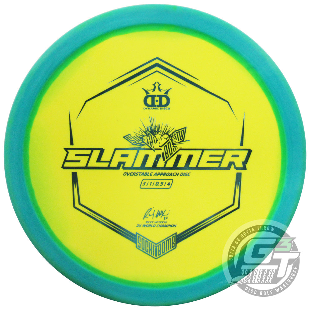 Dynamic Discs Limited Edition Ricky Wysocki Ignite Stamp V3 Supreme Classic Orbit Sockibomb Slammer Putter Golf Disc